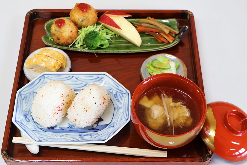 ざりっ粉定食画像